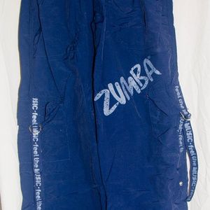 Zumba Woman Navy Blue Cargo Pants Small